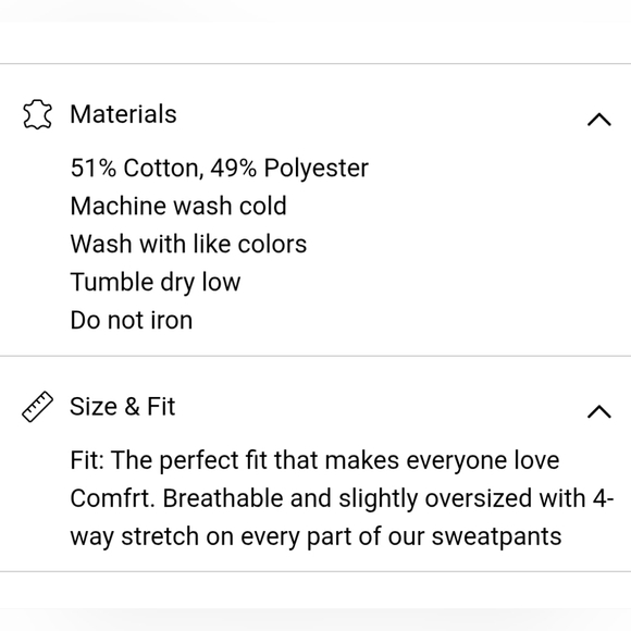 Comfrt Tranquil Sweatpants Charcoal Gray Size Large - Picture 7 of 7